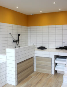 Mobilier sur-mesure, architecte d'intérieur, décoration, dogwash